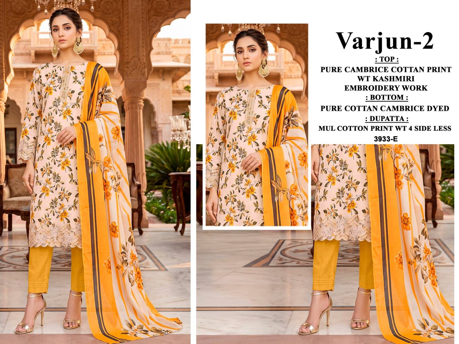 VARUNJ Vol - 2 By BIPSON PRINTS Stylish Beautiful Colourful Pure Cambric Cotton Print Dresses At Wholesale Price